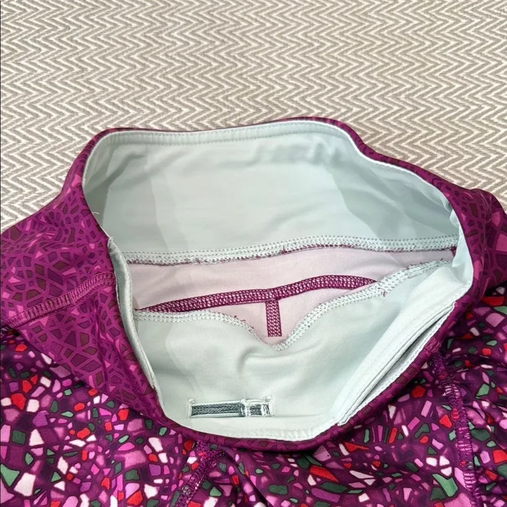 Lululemon Purple Mosaic Women's Shorts Size 2